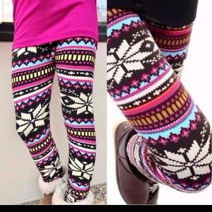 Snowflake Leggings
